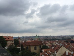 City from Prague castle