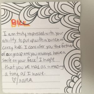 Ilana's note